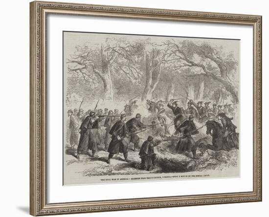 The Civil War in America, Skirmish Near Fall's Church, Virginia-null-Framed Giclee Print