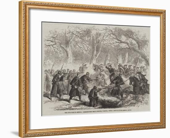 The Civil War in America, Skirmish Near Fall's Church, Virginia-null-Framed Giclee Print