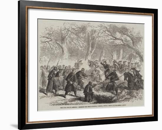 The Civil War in America, Skirmish Near Fall's Church, Virginia-null-Framed Giclee Print