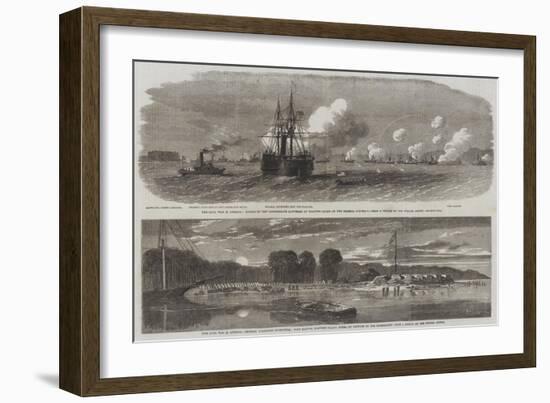 The Civil War in America-Richard Principal Leitch-Framed Giclee Print