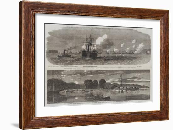 The Civil War in America-Richard Principal Leitch-Framed Giclee Print