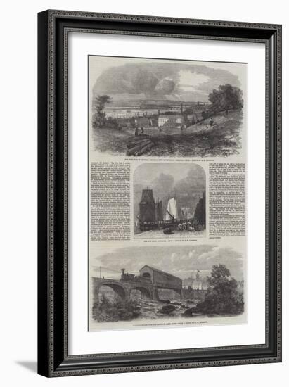 The Civil War in America-George Henry Andrews-Framed Giclee Print