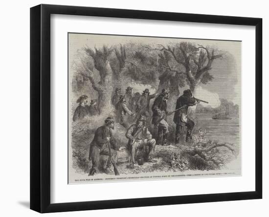 The Civil War in America-null-Framed Giclee Print