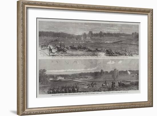 The Civil War in America-null-Framed Giclee Print