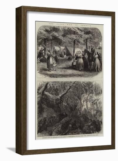 The Civil War in America-null-Framed Giclee Print