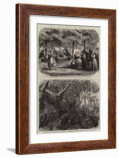 The Civil War in America-null-Framed Giclee Print