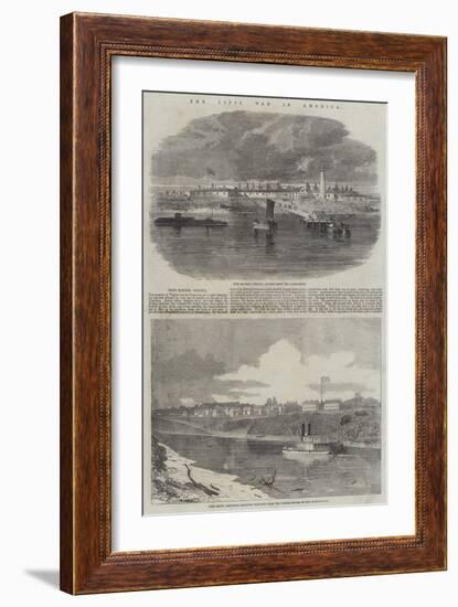 The Civil War in America-null-Framed Giclee Print