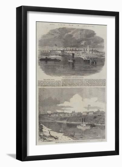 The Civil War in America-null-Framed Giclee Print