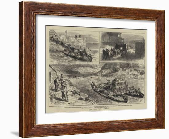 The Civil War in Spain-Godefroy Durand-Framed Giclee Print