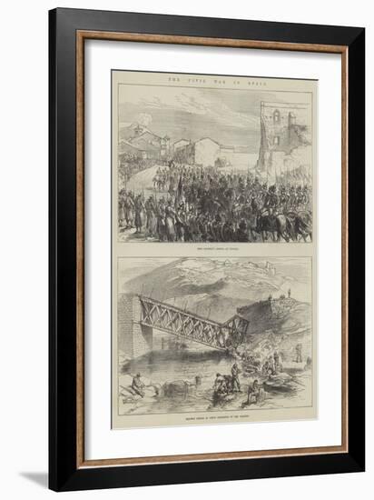 The Civil War in Spain-Charles Robinson-Framed Giclee Print