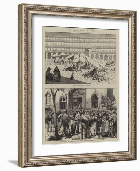 The Civil War in Spain-null-Framed Giclee Print