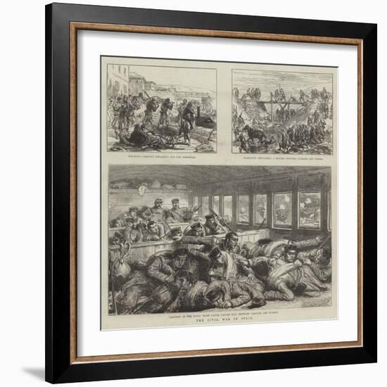 The Civil War in Spain-null-Framed Giclee Print