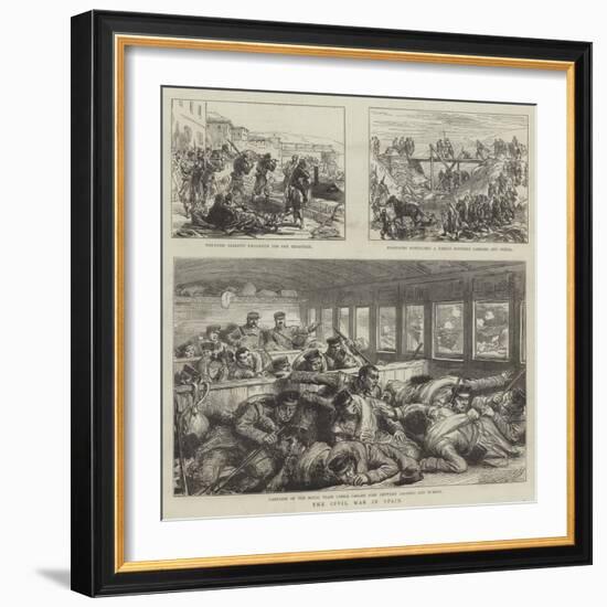 The Civil War in Spain-null-Framed Giclee Print