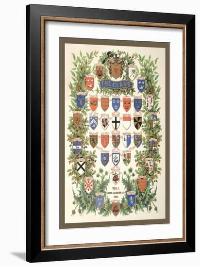 The Clans, Volume 1-R.R.-Framed Art Print