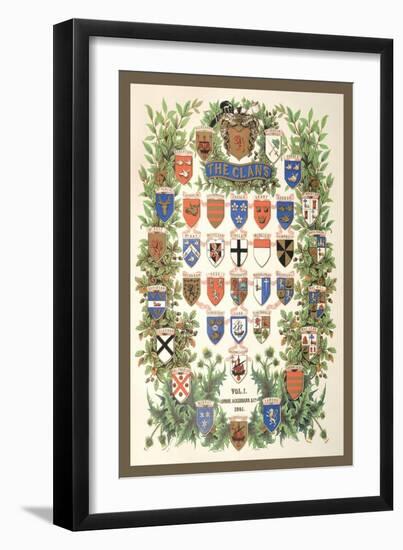 The Clans, Volume 1-R.R.-Framed Art Print