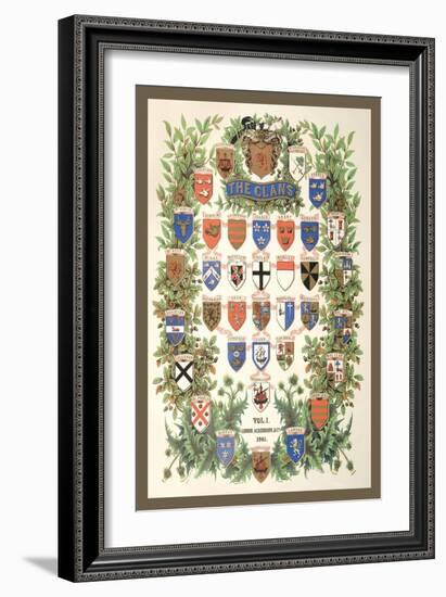 The Clans, Volume 1-R.R.-Framed Art Print