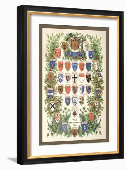 The Clans, Volume 1-R.R.-Framed Art Print