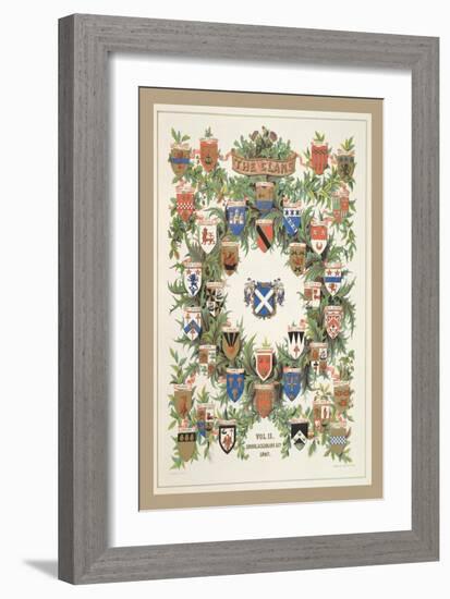 The Clans, Volume 2-R.R.-Framed Art Print