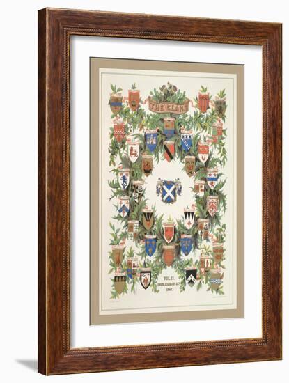 The Clans, Volume 2-R.R.-Framed Art Print