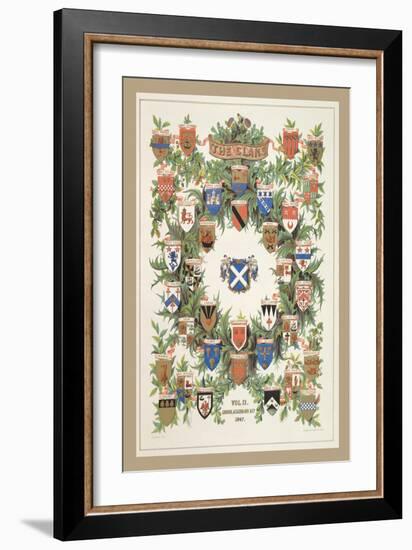 The Clans, Volume 2-R.R.-Framed Art Print