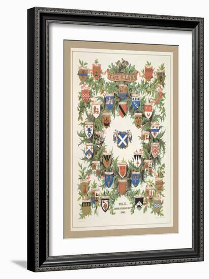 The Clans, Volume 2-R.R.-Framed Art Print