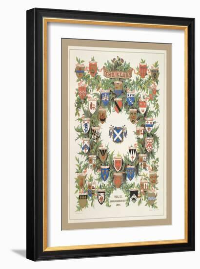 The Clans, Volume 2-R.R.-Framed Art Print