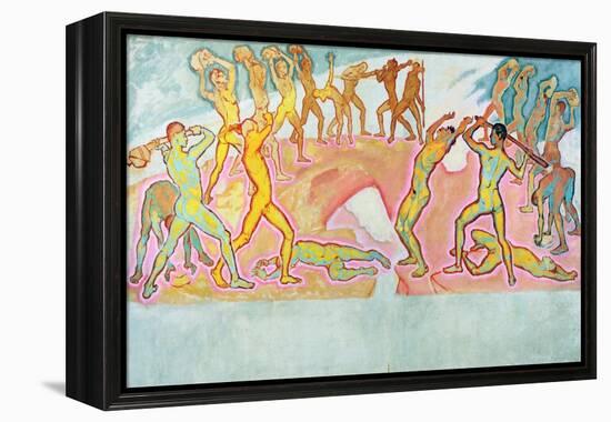 The Clash of the Titans, 1913-15-Koloman Moser-Framed Premier Image Canvas