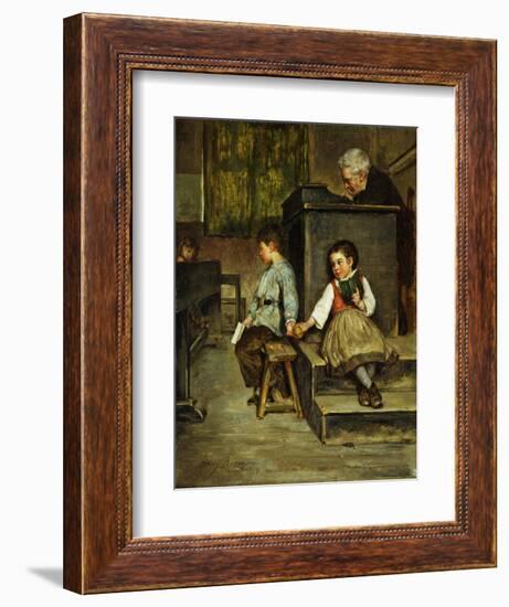 The Classroom-Henry Bacon-Framed Giclee Print