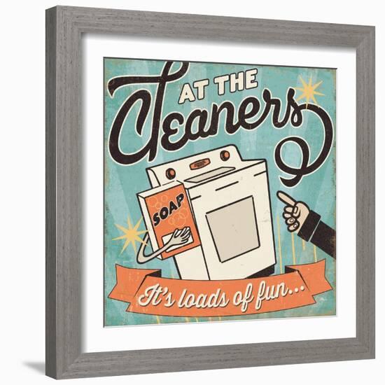 The Cleaners II-Pela Design-Framed Premium Giclee Print