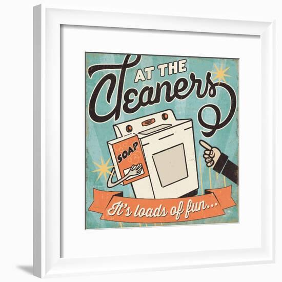 The Cleaners II-Pela Design-Framed Premium Giclee Print