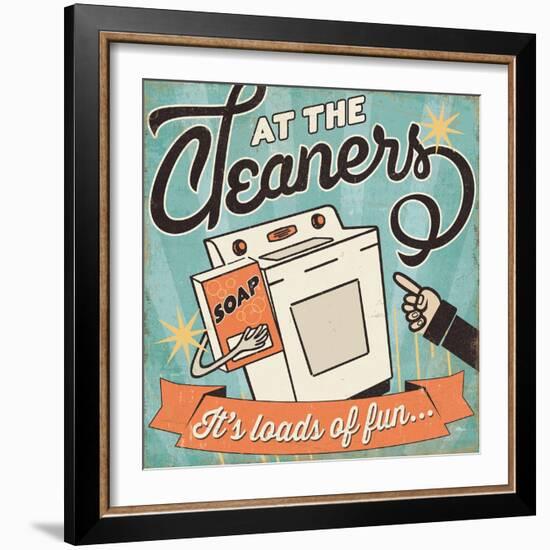 The Cleaners II-Pela Design-Framed Premium Giclee Print