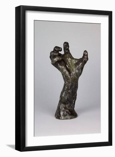 The Clenched Hand, C.1885 (Bronze)-Auguste Rodin-Framed Giclee Print