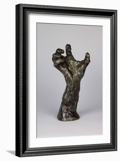 The Clenched Hand, C.1885 (Bronze)-Auguste Rodin-Framed Giclee Print