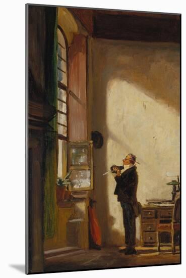 The Clerk, about 1850-Carl Spitzweg-Mounted Giclee Print