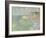 The Cliff Above, 1885-Claude Monet-Framed Giclee Print