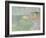 The Cliff Above, 1885-Claude Monet-Framed Giclee Print