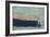 The Cliff at Etretat, C.1885 (Pastel)-Claude Monet-Framed Giclee Print