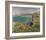 The Cliff at Varengeville, c.1882-Claude Monet-Framed Art Print