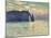 The Cliff, Étretat, Sunset. 1882-83-Claude Monet-Mounted Giclee Print