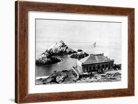 The Cliff House, San Francisco, C.1863-8-null-Framed Giclee Print