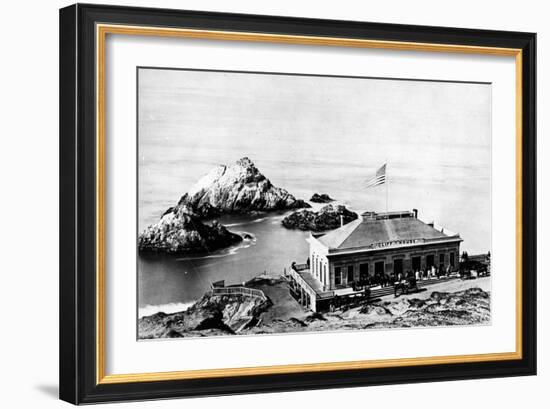 The Cliff House, San Francisco, C.1863-8-null-Framed Giclee Print