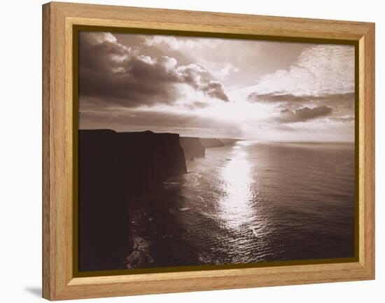 The Cliff of Moher Ireland-null-Framed Premier Image Canvas