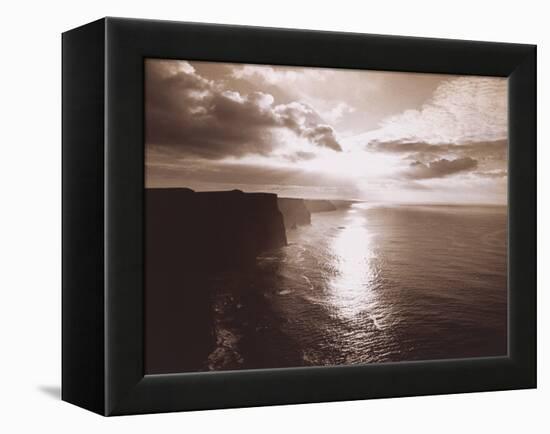 The Cliff of Moher Ireland-null-Framed Premier Image Canvas