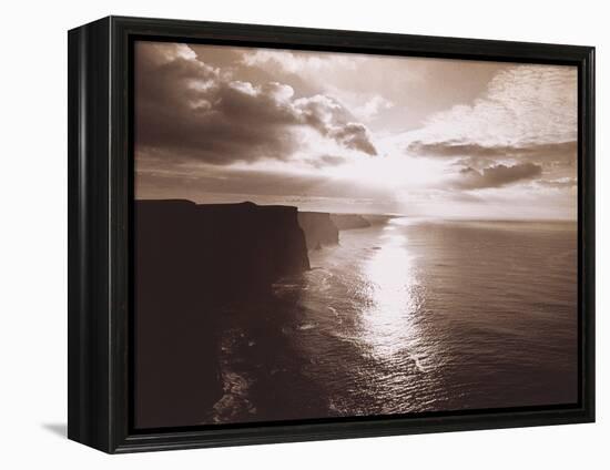 The Cliff of Moher Ireland-null-Framed Premier Image Canvas