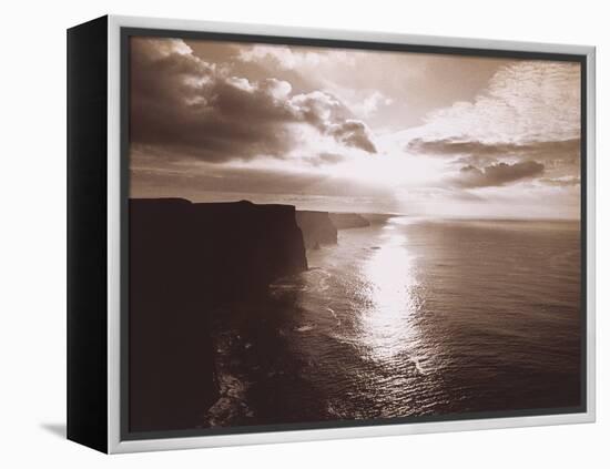 The Cliff of Moher Ireland-null-Framed Premier Image Canvas