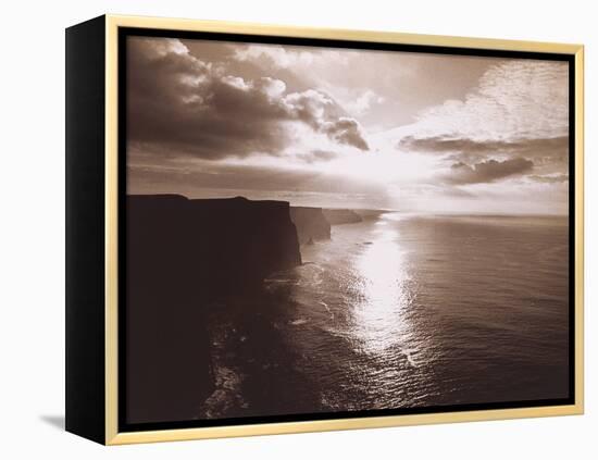 The Cliff of Moher Ireland-null-Framed Premier Image Canvas