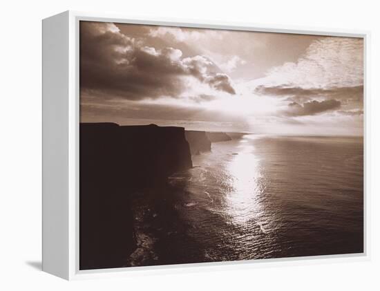 The Cliff of Moher Ireland-null-Framed Premier Image Canvas