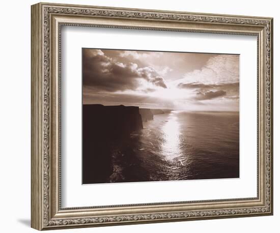 The Cliff of Moher Ireland--Framed Photographic Print