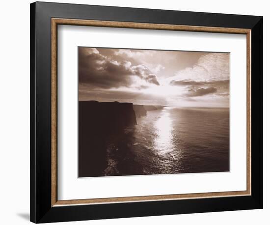 The Cliff of Moher Ireland--Framed Photographic Print