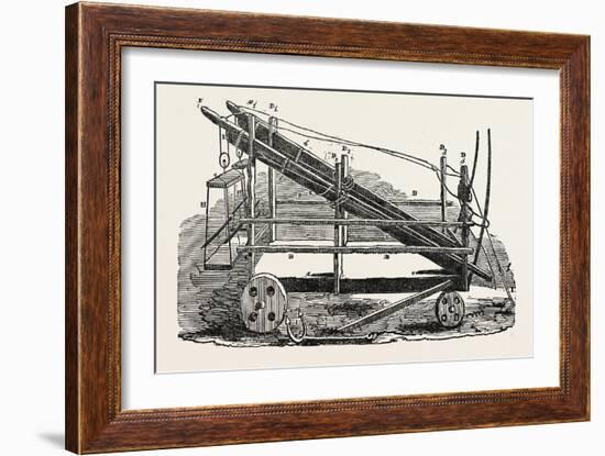 The Cliff Waggon-null-Framed Giclee Print